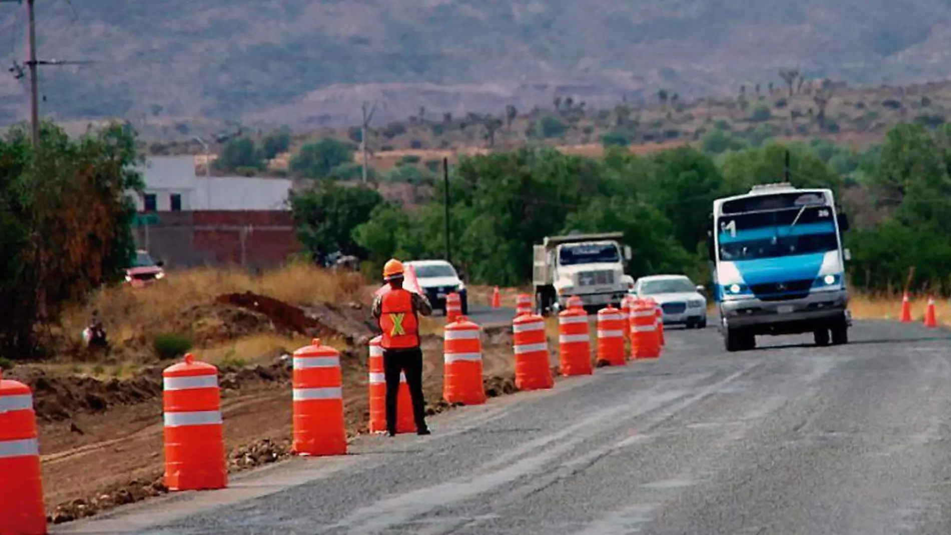 Carretera en Zacatecas